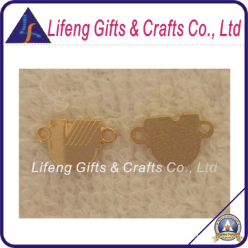 Die Casting Custom Charm Pendant Gold Jewelry Tag